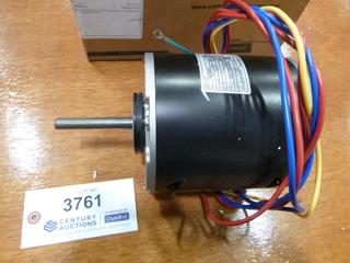 Century Motor, Model F48V60A01 c/w 1/3 HP, 825 RPM, 60 Hz, Phase 1, SN 01413M1 (C-1)