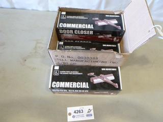 Box of (4) Commercial Door Closures (R33)