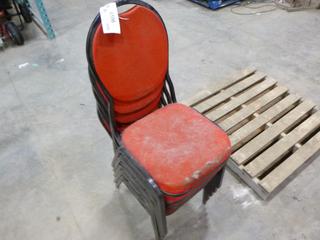 (5) Stackable Chairs (E. Sea Can)