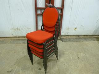 (5) Banquet Room Style Stackable Chairs (E. Sea Can)