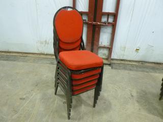 (5) Banquet Room Style Stackable Chairs (E. Sea Can)