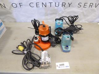 Assortment of Small Electrical Pumps (D2)
