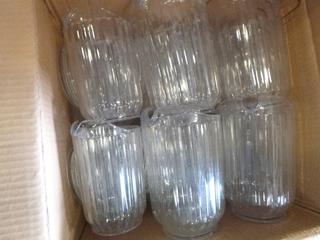 Box of Assorted Plastic Pitchers (B2)