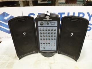 Fender Passport 300 Pro Portable PA Mixing System c/w 300 W Output, 4 Mic and Line Inputs, Level High, Low and Reverb Mixers, SN CGPK090000927 (J-1-3)