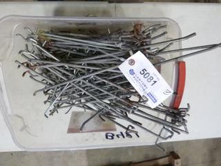 Qty of Peg Board Hangers, Various Lengths, Styles and Sizes (S-2-1)