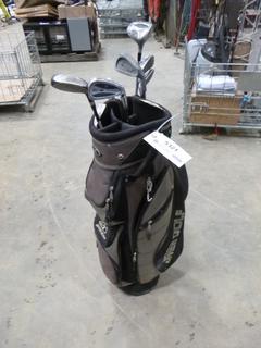 (1) Set of Right-Handed Clubs and Golf Bag
