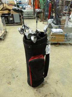 (1) Set of Right-Handed Clubs and Golf Bag