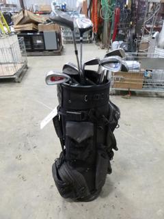 (1) Set of Right-Handed Clubs and Golf Bag