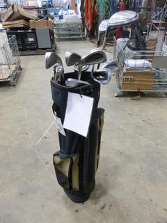(1) Set of Left-Handed Clubs and Golf Bag