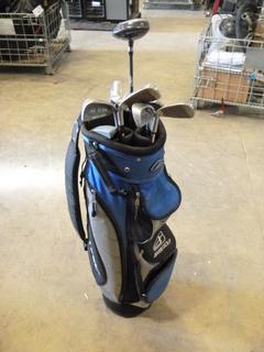 (1) Set of Right-Handed Clubs and Golf Bag