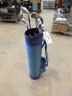 (1) Set of Left-Handed Clubs and Golf Bag