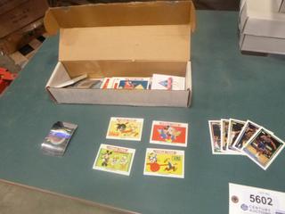 Box of Misc. Topps Cards, World Tour Cards, Sticker and More (D1)
