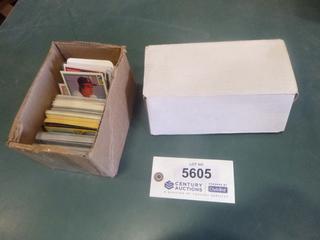 (1) Box of Upper Deck Cards, (1) Box of Misc. Sports Cards (D1)
