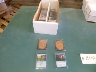 Box of Magic The Gathering Collector/Trading Cards (D1)