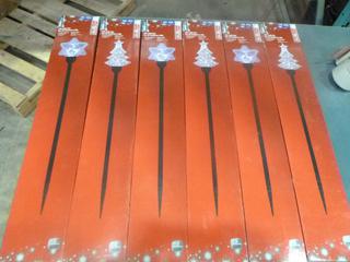 (6) LED Indoor/Outdoor Stake Lights (D1)