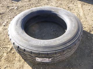 (1) Unused Yokohama RY023 Tire, 255/70R22.5, (Row 2)