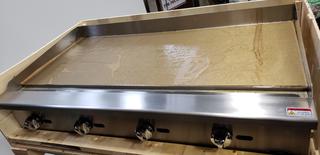 Model ATMG-48CAH1 4-Burner Griddles w/ Independent Manual Control NG *Note: Item Cannot Be Removed Until December 23rd*
