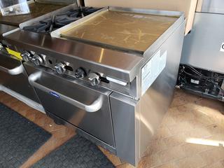 Model ATO-2B24GC041 2-Burner Range w/ Standard 30in Oven And 24in Griddle *Note: Item Cannot Be Removed Until December 23rd*