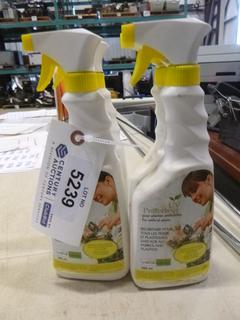(4) Bottles of Artificial Plant Sunblock Spray (B1)