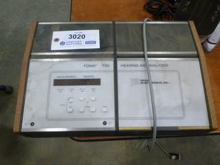 Fonix F20 Hearing Aid Analyzer  * Working Condition Unknown * (F2)