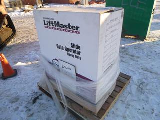 (1) LiftMaster Professional Heavy-Duty 3 Phase Slide Gate Operator in Box, Model SL585-100-83-H3, SN 4410N8508, Unused, Non-Current (Row 4)