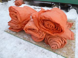 Qty Of (6) Insulated Tarps *Note: Size Unknown*