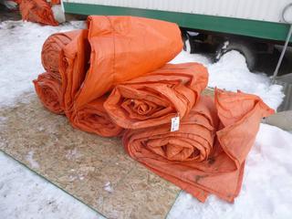 Qty Of (6) Insulated Tarps *Note: Size Unknown*