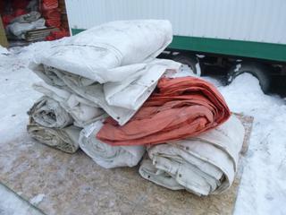 Qty of (7) Insulated Tarps *Note: Size Unknown*