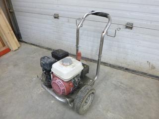 Comet BWD-K 3027 Pressure Washer w/ Honda GX Gas Motor. Showing 204HRS. SN 41252577 *Note: Running Condition Unknown*