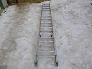 24ft Aluminum Extension Ladder