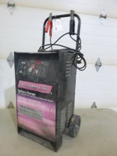 Motomaster 55/20/2A Batttery Charger w/ Engine Start And Battery/Altenator Tester