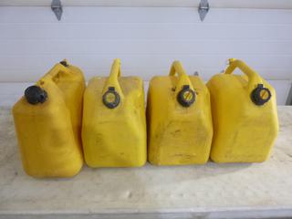 Qty Of (4) 20L Jerry Cans