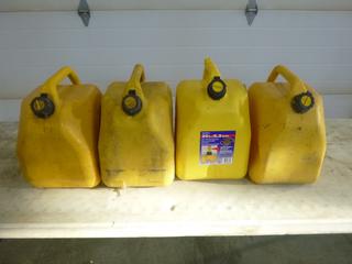 Qty Of (4) 20L Jerry Cans