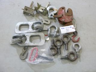 Beam Clamp C/w Qty Of Chain Hooks, Tow Hooks, Eyelets And Hitch Pin
