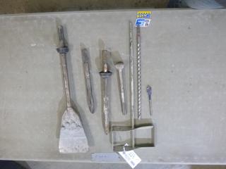 Qty Of Assorted Drilling, Hammer, Scraping And Mixing Bits