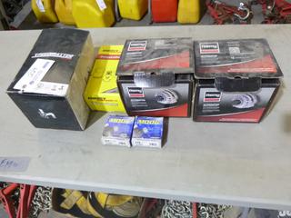 Qty Of SBC Parts, Control Arm Bushings, U-Joints, Electric Water Pump And Used Alternators