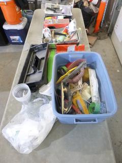 Qty Of Paint Supplies, Rollers, Trays And Troughs