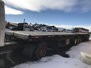 Selling Off-Site - 1998 Doepker Hopper Flat Super B Trailers. Located at 5717 - 84 Street SE Calgary, AB Call Johnnie @ 403-990-3978 For Further Information and Viewing. Buyer Should View Trailer. Lead VIN 2DEFDSA34W1010724.  Pup VIN 2DEFDSZ21W1010725. Note:  Out of Province B.C., No Registration Available.