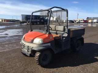 Kubota RTV900 Side By Side c/w .89L Diesel, Auto, Showing 7053 Hours, Unable To Verify VIN.