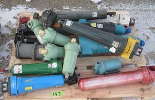 Selling Off-Site -  (2) Pallets of Used Compressed Air-Line Filters. Located at 400 Industrial Rd A, Cranbrook, B.C. V1C 4Z3. Viewing By Appointment Only & For More Information, Please Call Bill @ 250-829-0677.