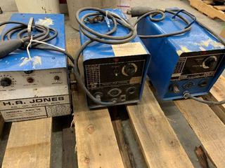 Selling Off-Site -  (3) Stud Welders. Located at 400 Industrial Rd A, Cranbrook, B.C. V1C 4Z3. Viewing By Appointment Only & For More Information, Please Call Bill @ 250-829-0677.