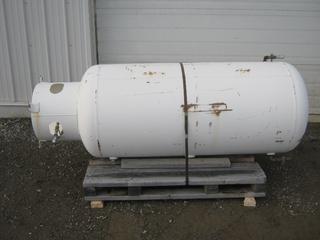 Selling Off-Site -  240 Gallon Vertical Air Receiver Tank, 200 PSIG, Mfg 2006. Located at 400 Industrial Rd A, Cranbrook, B.C. V1C 4Z3. Viewing By Appointment Only & For More Information, Please Call Bill @ 250-829-0677.