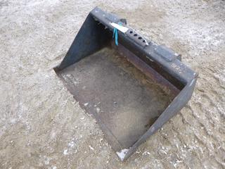 Clean Up Bucket for Small Ditch Witch, Hook Up for Attachment is 22 1/2 In. Wide