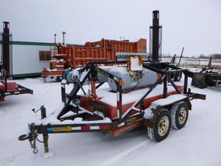 2008 Ground Frost Removal Heater c/w Spring Susp, Pintle Hitch, LP Gas, T/A, ST 205/75R15 Tires, 12 Ft. x 7 Ft., VIN 2AT8031818U302645 *Note: Manuals Located In Office*