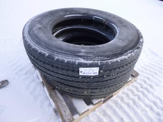(2) Triangle TR686 Tires, Size 11R24.5