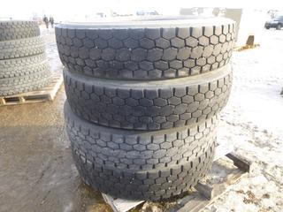 (4) Bridgestone V-Steel 11R24.5 Tires (Row 1)