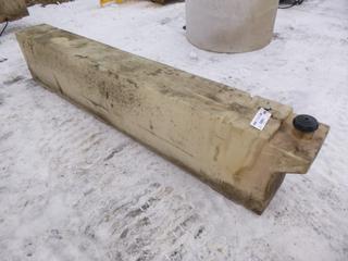 Oil Tank,  Approx 109 In. x 12 In. x 22 In. (W-R-4)