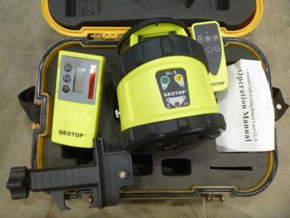 Geotop Automatic Rotary Laser Level, Model GL-5, c/w Case and Manual (C2)