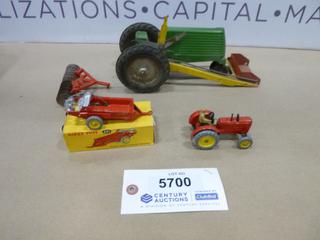 Lansing Dinky Toys Tractors (Upstairs)