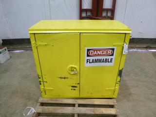 Flammable Storage Cabinet, 43 In. x 21 In. x 40 In. (Row 3)